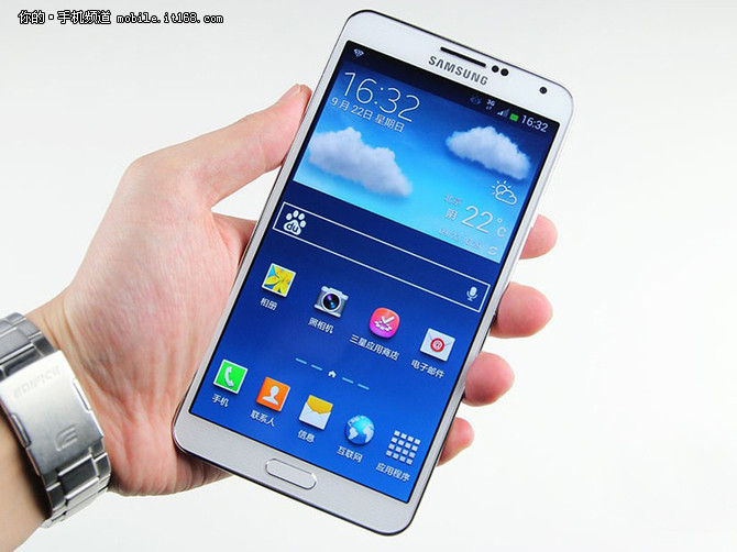 驍龍800+3G內存 三星Note3清倉價1259元