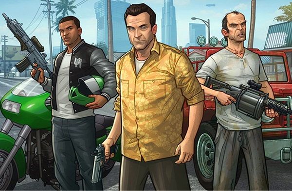 俠盜獵車手5單機模式三人健康人生玩法 