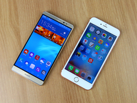 華為Mate8對(duì)比蘋(píng)果iPhone6s Plus