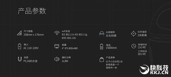 1880元！公子小白機(jī)器人發(fā)布：聲音識(shí)別國(guó)內(nèi)最強(qiáng)