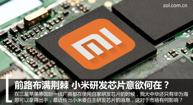 前路布滿荊棘 小米研發芯片意欲何在？ 