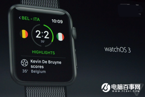 watch OS 3發布：應用啟動速度飆升7倍
