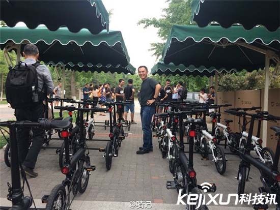 小米智能自行車實拍 小米自行車到底有多大？