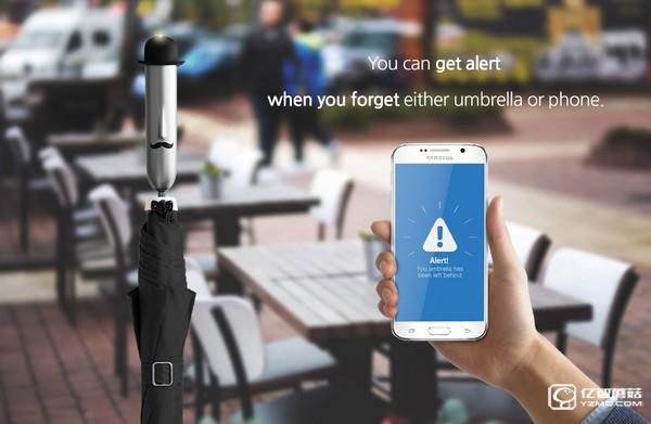 媽媽再也不用擔心我被淋 因手有晴雨傘  