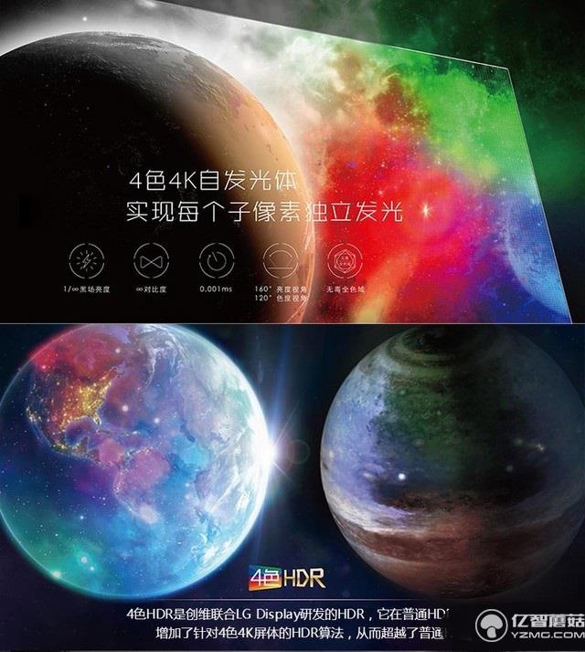 創維55S9-I 4色4K+OLED