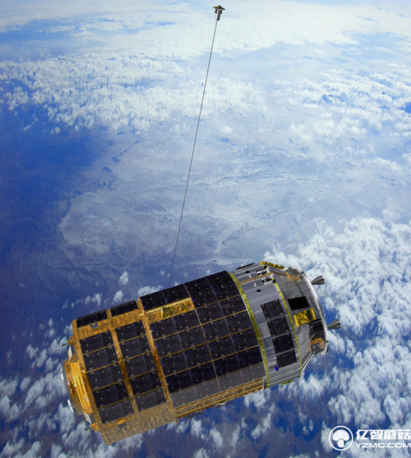 日本發(fā)射太空垃圾清理船 配700米電力繩吸附垃圾