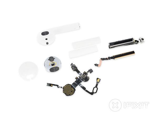 AirPods無線耳機(jī)拆解 拆開就相當(dāng)于扔了
