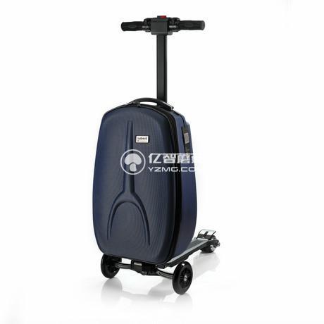 這不就是大媽買菜的神器？只不過帶個(gè)電動(dòng)滑板車