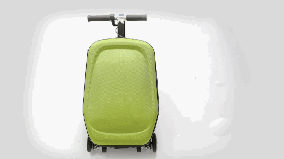 這不就是大媽買菜的神器？只不過帶個(gè)電動(dòng)滑板車
