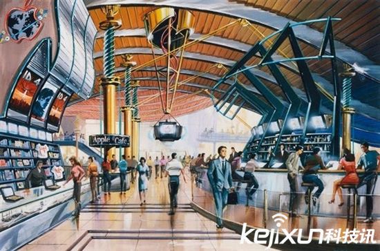 喬布斯97年設計Apple Cafe網吧 科技與用戶體驗兼具