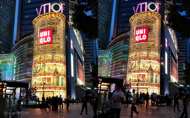 OPPO R11和OPPO R9s拍照哪個好？拍照樣張對比