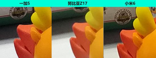 100%放大細節對比