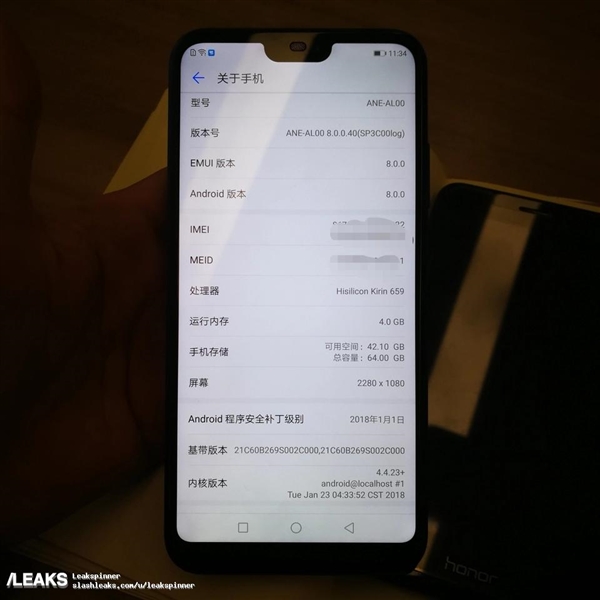 iPX側(cè)目！華為nova 3e真機(jī)360°曝光：雙玻璃劉海屏