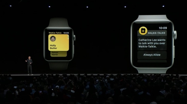 蘋果watchOS 5正式發(fā)布：新增對(duì)講機(jī)、手表支持互發(fā)語(yǔ)音