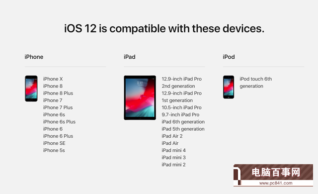 iOS12支持哪些設(shè)備？iOS12支持iPhone4S/5嗎？