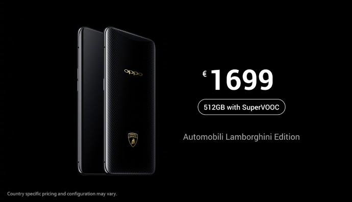 OPPO Find X正式發布 全隱藏式3D攝像頭+999歐元起！