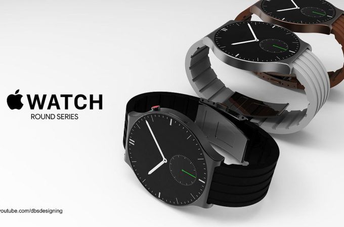 最新的Apple Watch概念圖: 圓形設(shè)計(jì)機(jī)身更薄
