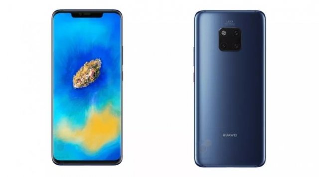 華為Mate 20 Pro真機(jī)曝光：6.4英寸OLED屏 四攝像頭！！