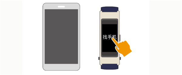 華為B5手環(huán)如何找手機(jī)？華為B5手環(huán)查找手機(jī)的方法